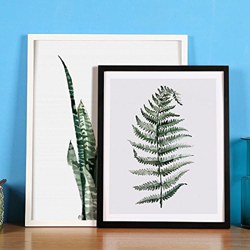 Wood Picture Frames 8x10, Rectangle Picture Frame, Picture Frame Black Wood - 2 Piece