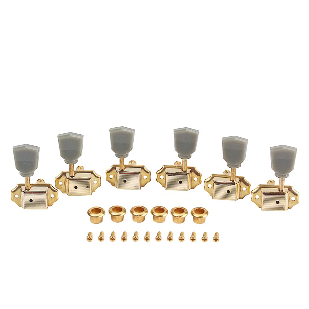 Alnicov 3L 3R Vintage Style Guitar Tuning Pegs Machine Head Tuners Guitar Parts