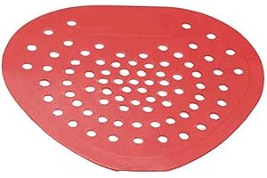 Hospeco Health Gards 03901 Cherry Deluxe Vinyl Deodorizing Urinal Screen Red (Case of 12)