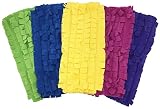 Xanitize Fleece Sweeper Mop Refills for Swiffer - Reusable, Dry Duster, for Hardwoods, Laminates - 5-pack Rainbow II