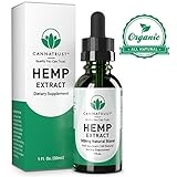 CannaTrust Full Spectrum Hemp Extract Oil - All Natural Blend - for Pain, Anxiety and Inflammation - 500mg Ultra Pure - Sleep Better - Reduce Stress - Restore Balance - 1oz