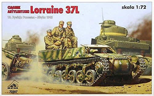 Lorraine 37L Tank Supply Tractor in German Service 1942 (1/72 Model kit, RPM 72507)