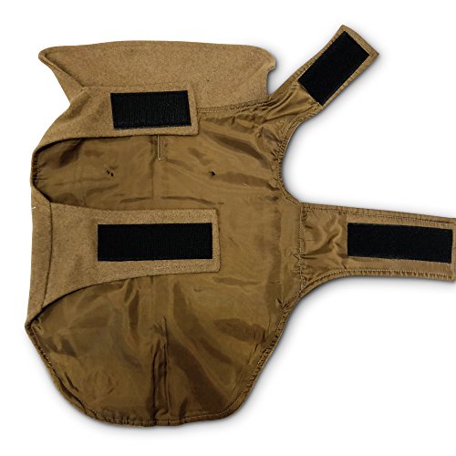 Pet Craft Supply 8987 Pet Coat, Medium, Khaki
