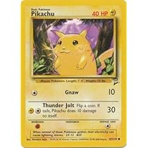 Pokemon - Pikachu (87) - Base Set 2 : Amazon.ca: Toys & Games