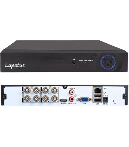 Amazon.com : Xenocam 4CH 1080N Hybrid 5-in-1 AHD DVR (1080P NVR+
