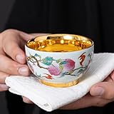 Small teacups Bulk,Porcelain Teacup,Tea Cup Without Handle,Traditional Chinese Tea Cup,Kung Fu Tea Cup,Tea Cup Without Handle