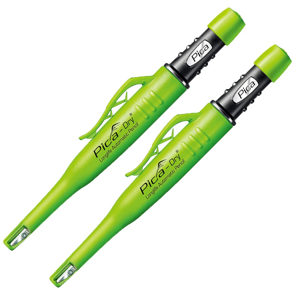 Pica Marker社 ピカマーカー 建築用シャープペンシル 丸芯2.8mm 黒2B 3030 2本セット まとめ売り の商品画像