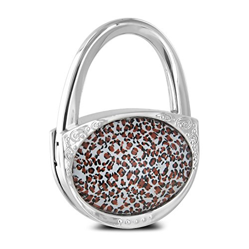 Pursfection Design Folding Hangbag Hanger, Leopard