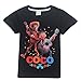 Sun Baby Toddler T-Shirts Cosplay Tee Shirt Short Sleeve Cotton Graphic Tee Black