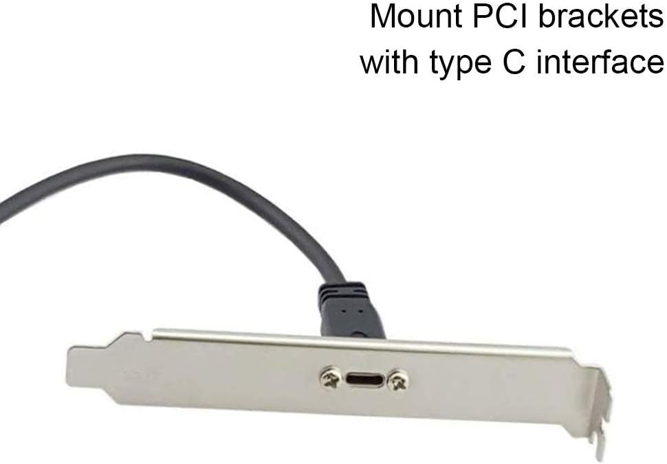 Maxhood USB C Panel Mount, USB C Male to Female Cable - Image 4