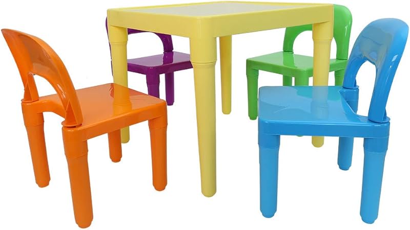 dining table and chairs plastic
