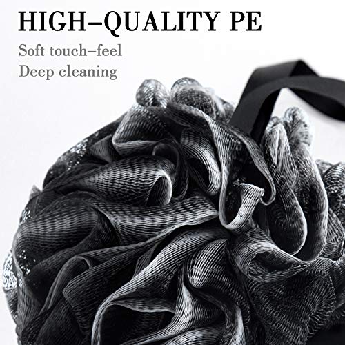 2 Bath+Loofahs+Sponge+Shower+Scrubber