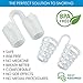 Stop Snoring Naturally And Instantly! Anti Snoring 2 Styles 4 Sizes Of Each Lifetime Warranty! Perfect Fit Snoring Remedy For Men Or Women, Works Fast, 2 Bonus Storage Cases! Snore Reliever