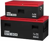 Hilka Tools VB32SB42 Van Site Combination Box Red/Black 32/42 Inch Steel view 3