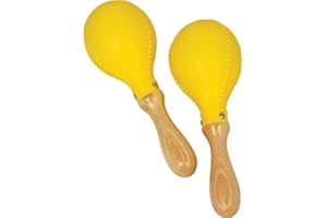 Tycoon Yellow Plastic Maracas