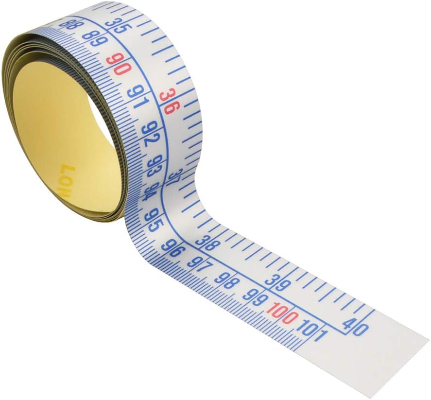 Edtape Workbench Ruler, Adhesive Backed Tape Measure, Waterproof