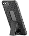 WizGear Shell Holster Combo Case Compatible with Apple iPhone 7 Plus with Kick-Stand and Belt Clip - Black