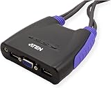 ATEN 4-Port USB VGA KVM Switch with Audio CS64US view 3