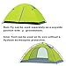 CCTRO 2 Person Camping Tent, Double Layer Waterproof Lightweight 3 Season Windproof Backpacking Tents for Camping Hiking Traveling with Zippered Door and Carrying Bag