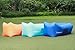 MUSTFIT Inflatable Lounger Bag Hammock Air Sofa and Pool Float 2017 Upgraded - Air Chair Hangout Bag Holds Air 50% Better - Inflatable Lounger Couch Ideal Indoor or Outdoor for Camping, Beach, Park