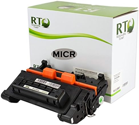 Renewable Toner Compatible MICR Toner Cartridge Replacement for HP CC364A 64A Laser Printers P4014 P4015 P4515
