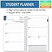 Dated Student Planner for High School or College: Dated August - July Dated for 2019-2020 (HS-03-C1)