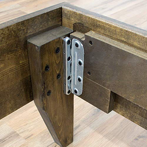 Cardinal & Crest Wood Twin XL Bed Frame No Box Spring Needed Easy Assembly & Heavy Duty
