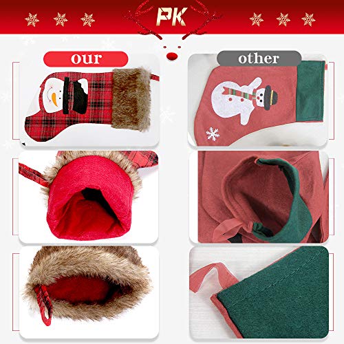 Aitsite Christmas Stockings, 4 Pack 18\