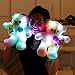 WEWILL Adorable LED Light up Glow Teddy Bear, Teddy Bear Little Stuffed Toys, Stuffed Plush Toy with Colorful Flash LED Light , Stuffed Animal Gifts for Mother's Day 15-Inch (Blue)