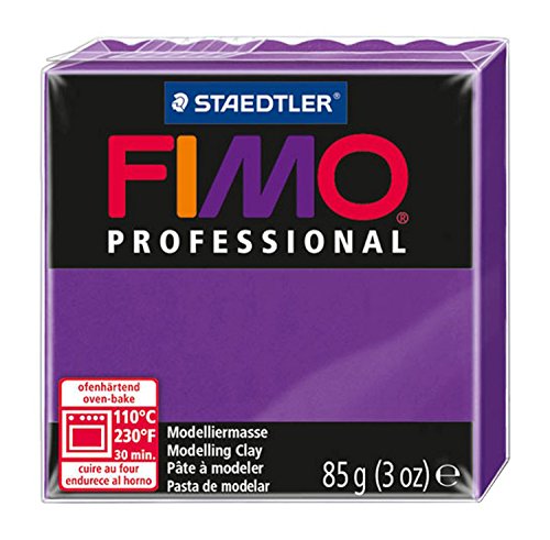 Staedtler fimo professional полимерная глина, запекаемая в печке, уп. 85г цвет: лиловый (4007817800249)