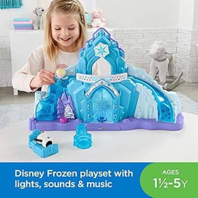 little people disney frozen elsa's ice palace