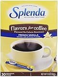 Splenda, No Calorie Sweetener Flavors for Coffee French Vanilla, 1.1 oz, 30 ct
