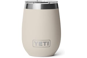 YETI Rambler 10 oz Wine Ceramic Lined Tumbler, Cape Taupe