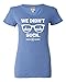 Womens We Didn't Suck World Champs Chicago Tri-Blend T-shirt