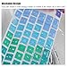 Magic Keyboard Cover, FORITO Ultra Thin Silicone Keyboard Cover Skin for 2017 Released Apple Magic Keyboard with Numeric Keypad US Layout A1843 and MQ052LL/A (Rainbow)