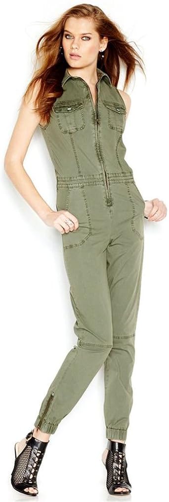 stone cargo playsuit