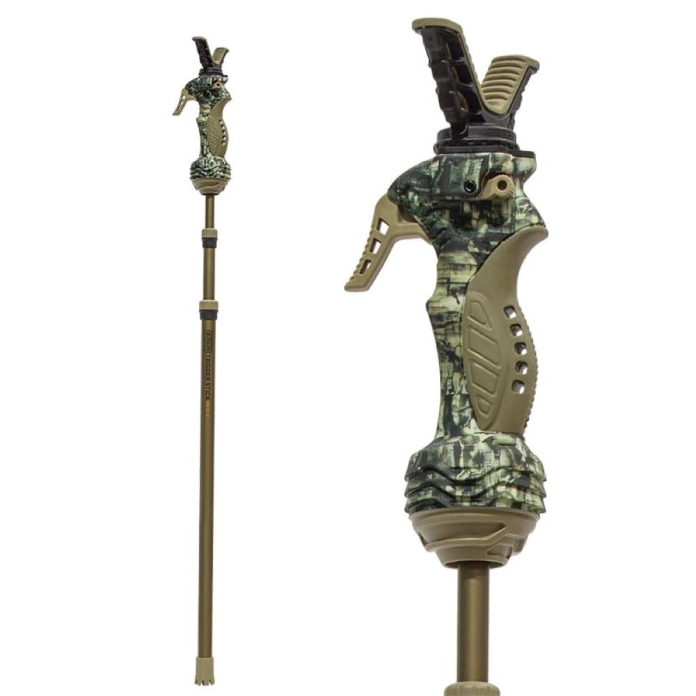 Photo 1 of (DAMAGED ON BOTTOM) PRIMOS HUNTING Trigger Stick GEN3 - Shooting Support Truth Camo, Adjust to 33-65"