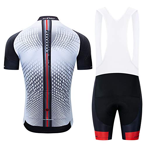 Short Sleeve Cycling Jersey Cycle Riding Jerseys Biking Shirt with Quick Dry Breathable Fabric,style2,XXL - Image 3