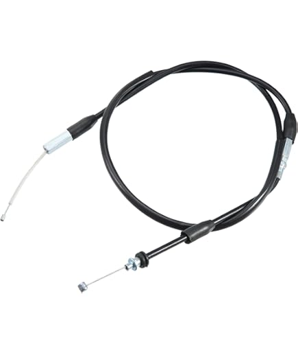 Replacement Throttle Cable For Yamaha Grizzly 125 YFM125 ATV - Aftermarket, Black, 3-Month Warranty