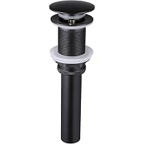 KES Bathroom Sink Drain With Detachable Strainer – Pop-Up Stopper, Polished Chrome, Overflow, Fits 1.75" Hole