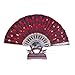 HLJgift Folding Hand Held Fans Bulk for Women Pack of 10 Mixed Color