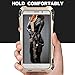 G-WACK Premium Carbon Fiber Aluminum Protective Metal Case Cover Extreme Shockproof Military Bumper Shell Case For Samsung Galaxy S7 Edge (Gold/Black)