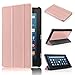 All-New Fire HD 8 2016 Case 6th Generation, Swees Slim Pu Leather Folio Flip Kidproof Protective Case with Stand for New Fire HD 8 Kids Tablet ( 6th Gen 2016 Release ) Rose Gold