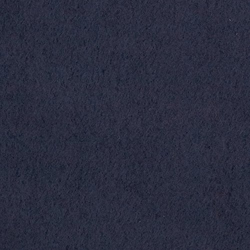 Fabric Merchants Warm Winter Fleece Solid Navy