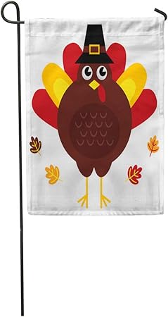 Amazon Com Tinmun Garden Flag 12 X 18 Brown Clipart Cute Retro