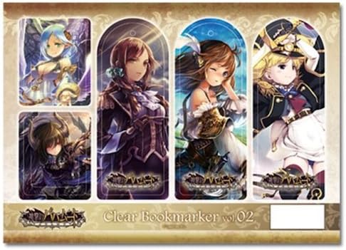 Bahamut Clear Bookmark Set B of KamiŒ‚