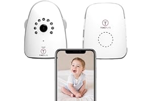 Smart Baby Monitor with Audio and IP Cam, WiFi Pet Camera Video Indoor, IP Camera, Home Security Camera,Night Vision, Two-Way