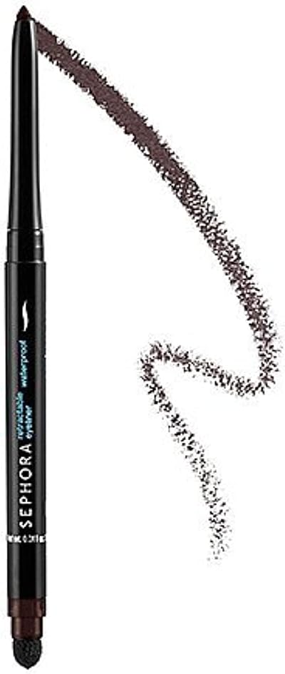 SEPHORA Retractable Waterproof Eyeliner #10 Matte Brown Black