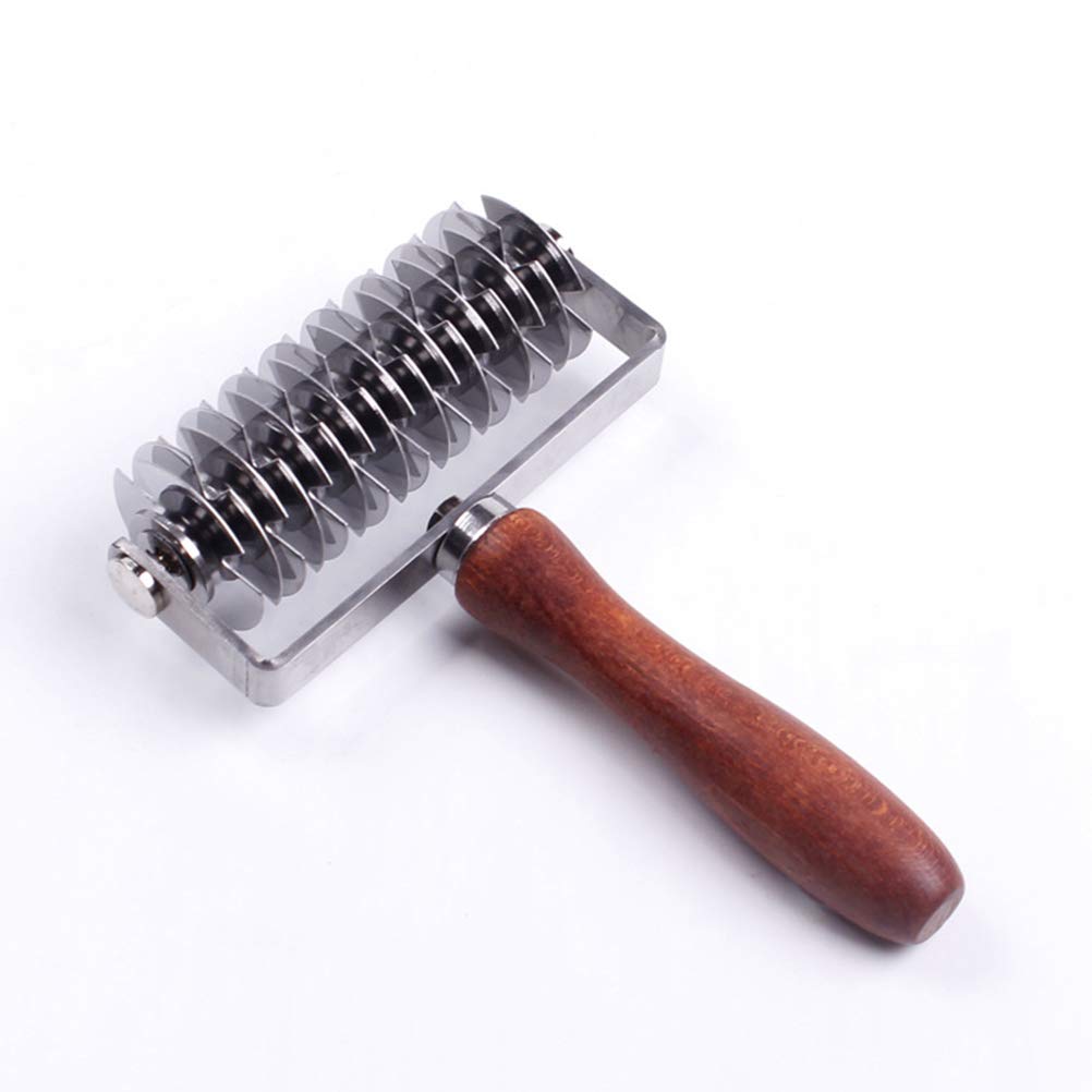 BESTONZON Masa de acero inoxidable Celosía Superior Pastel de pizza