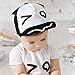 Binmer(TM) Kids Baby Summer Mesh Soft Brim Flanging Sun Hat Baseball Cap (black )